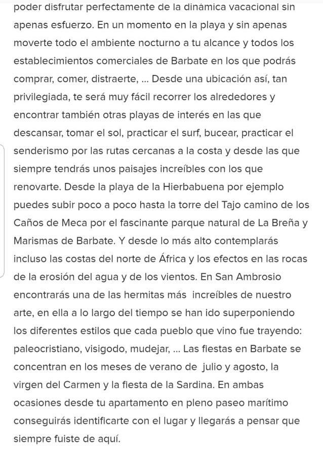 Casa Barbate公寓 外观 照片